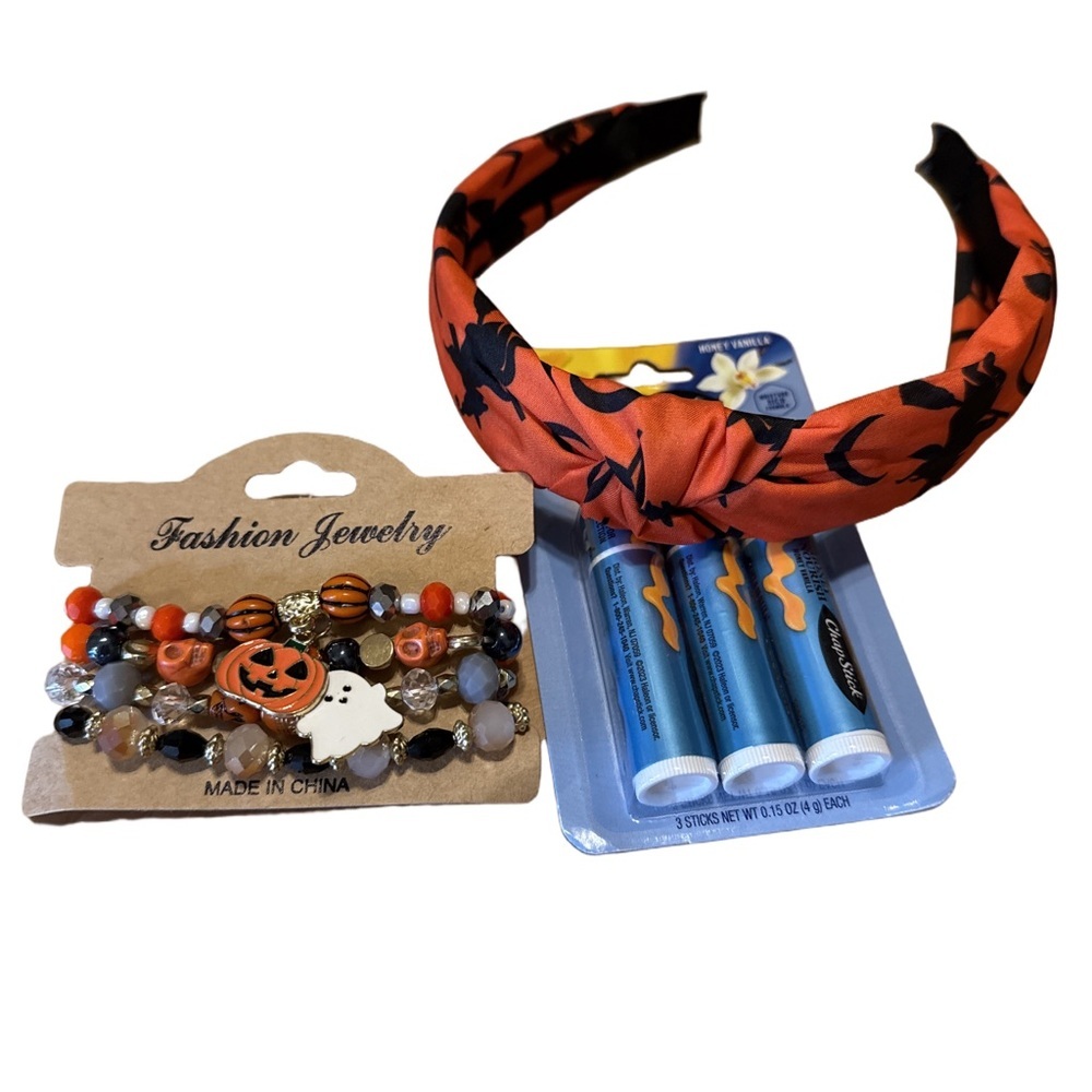 Halloween Themed Headband and Bracelet Set